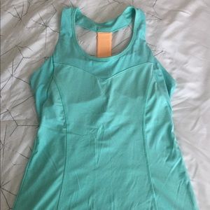 MPG workout tank with built in bra top